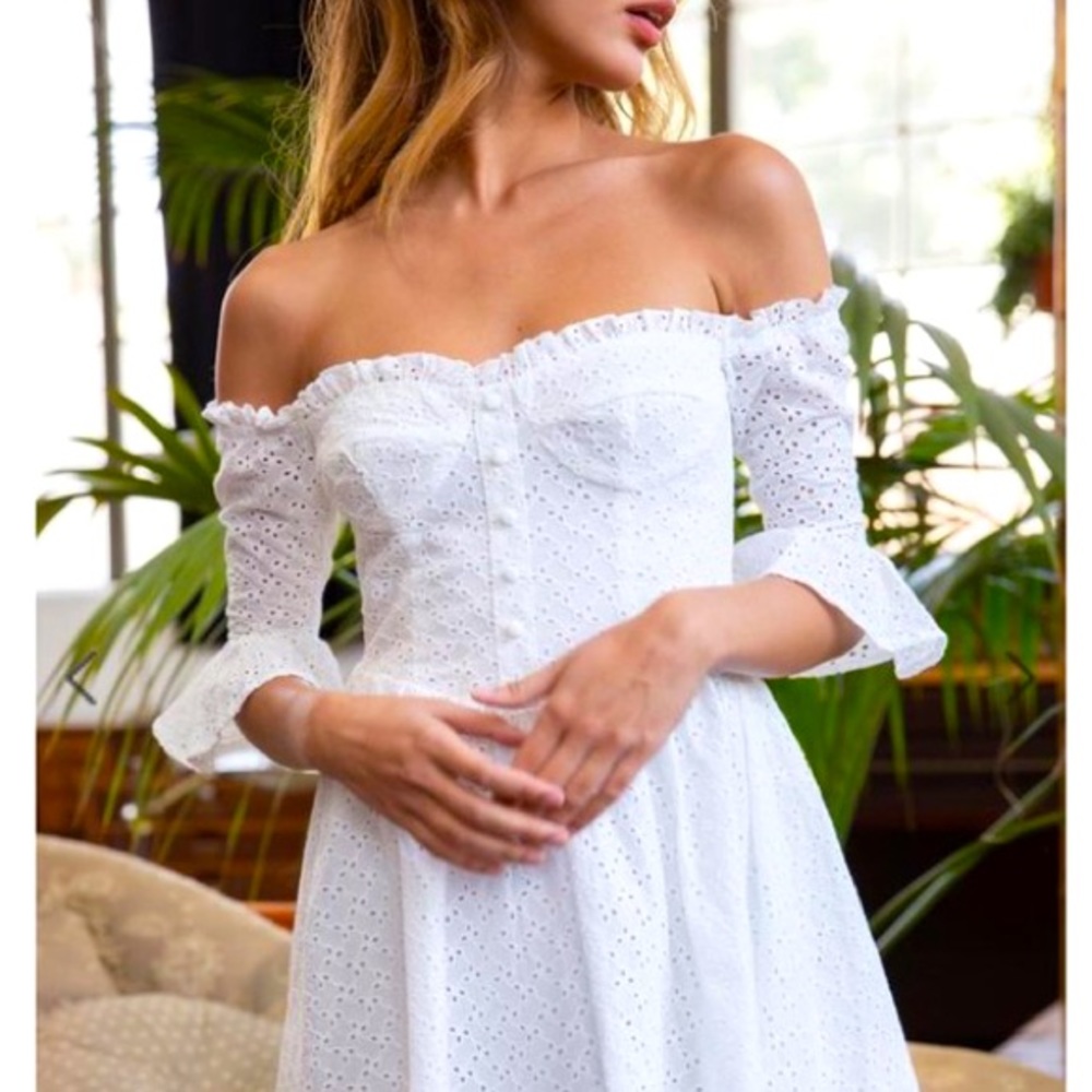 Lani The Label White dress